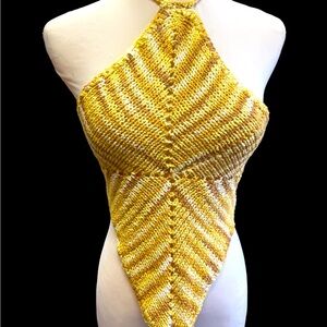 Homemade Knitted Tank Top